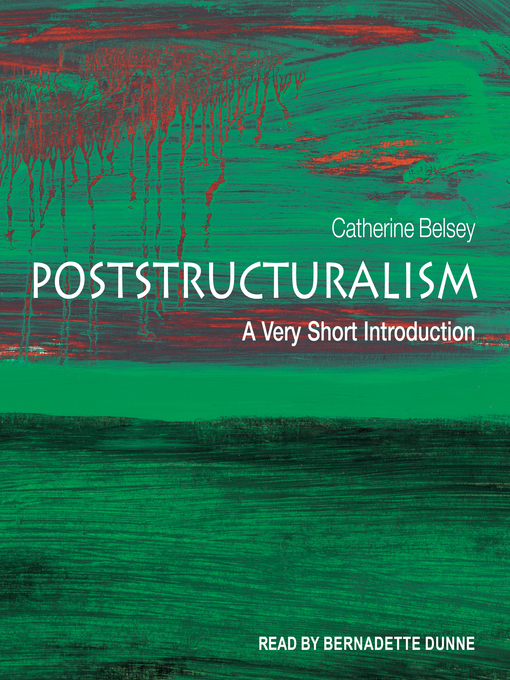 Title details for Poststructuralism by Catherine Belsey - Available